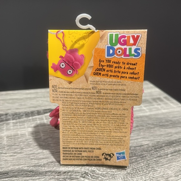 NEW: Uglydolls: Moxy to-Go - Stuffed Plush Clip Toy - Picture 2 of 7